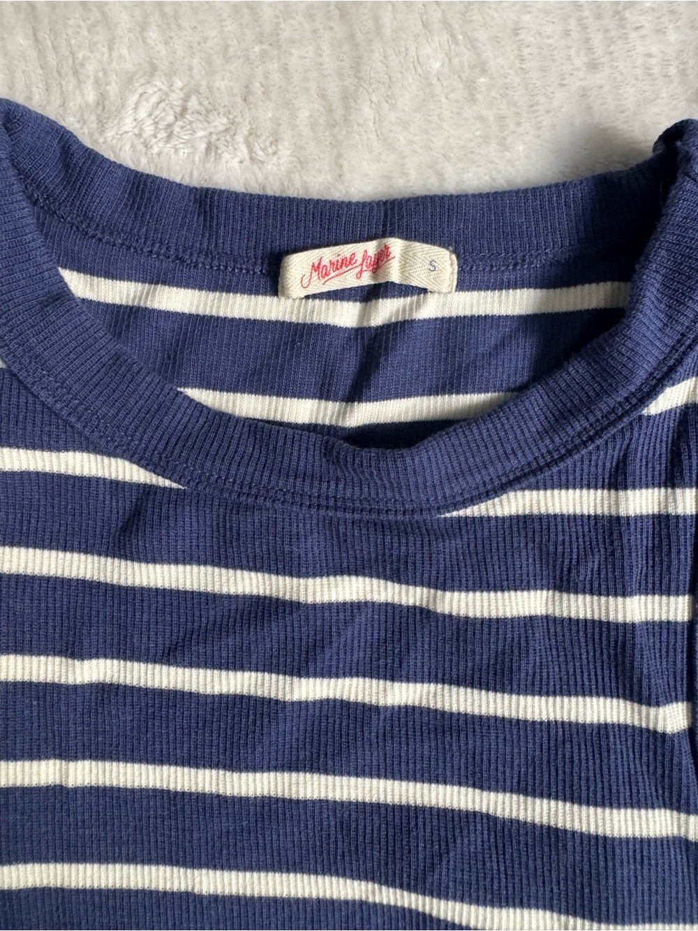 Marine Layer Striped Ribbed Tank - Picture 4 of 7
